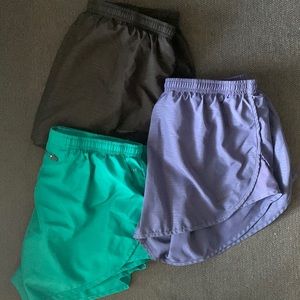 Nike | set of 3 running shorts